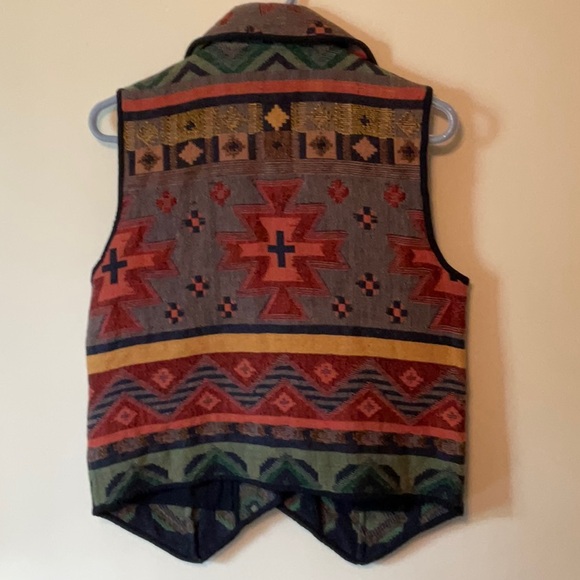 Colorful Geometric Pattern Vest - Picture 4 of 4